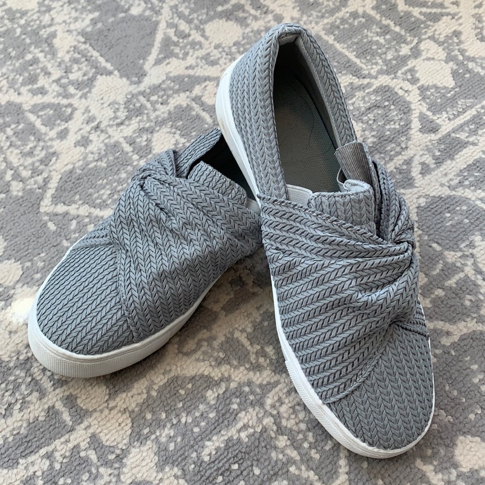 Grey slip on Sneakers